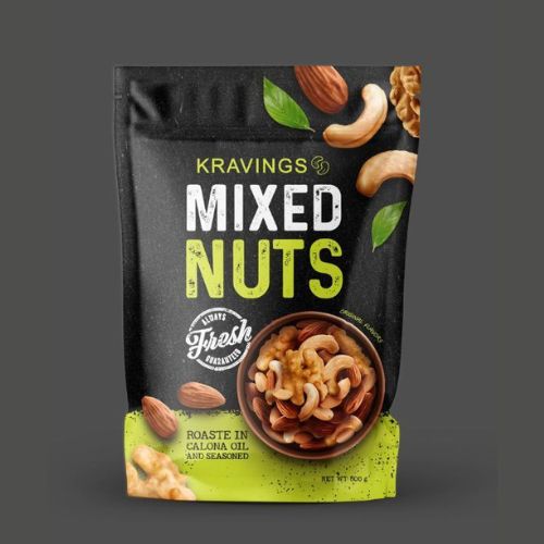 mix nuts packaging design