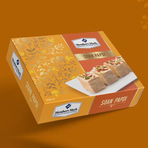 soan papdi box packaging