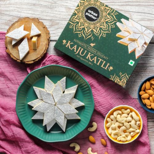 kaju katli box packaging design