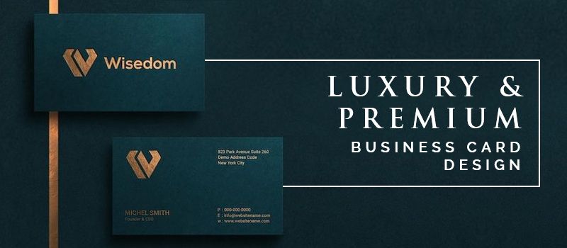 Luxury & Premium Business Card design