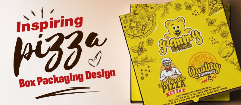 Pizza Box Packaging Design