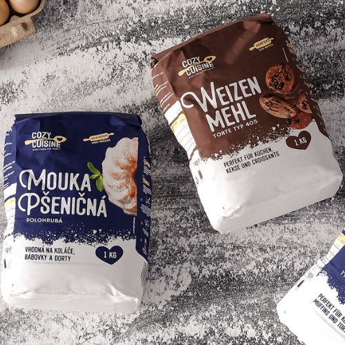 Flour packaging design