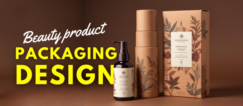 Attractive Beauty Product Packaging Design