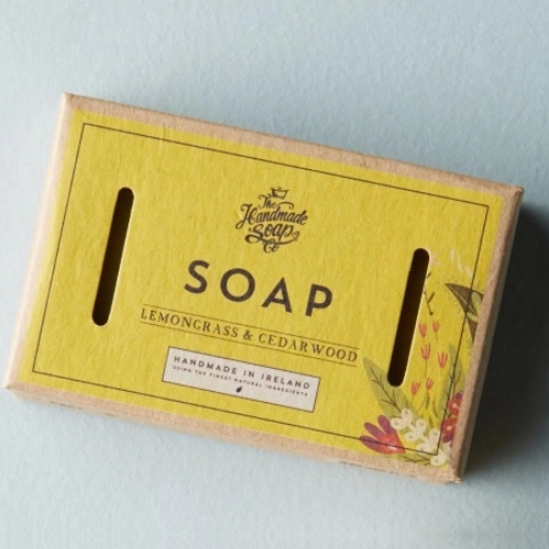 Lemon soap packaging