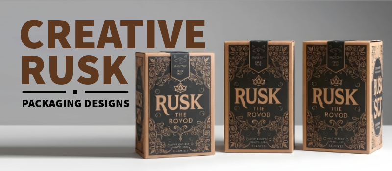 Creative Rusk Packaging Designs