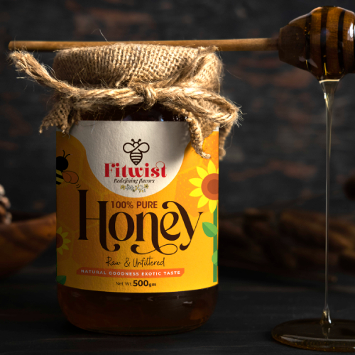 creative honey label design