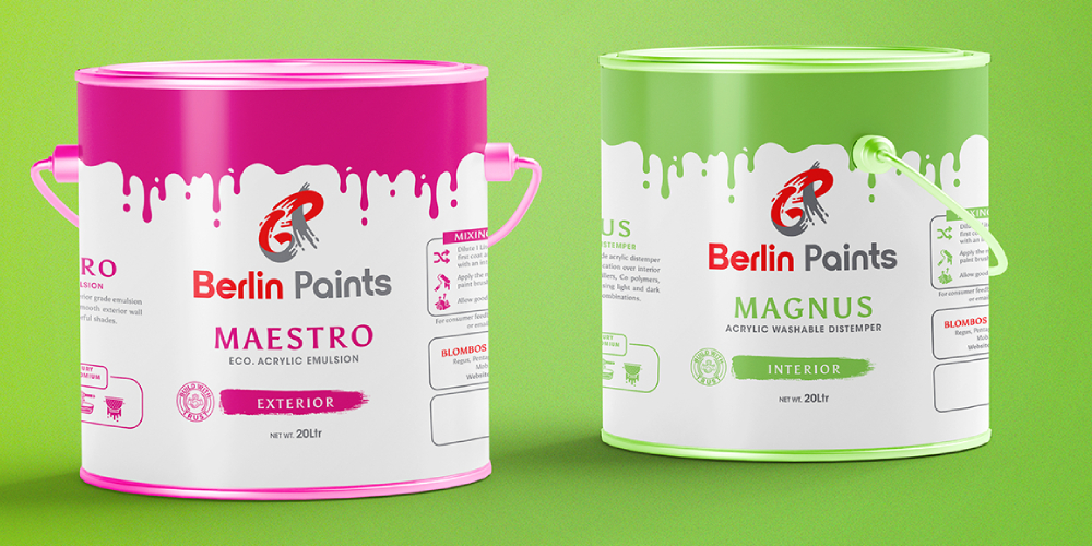 creative paint packaging design