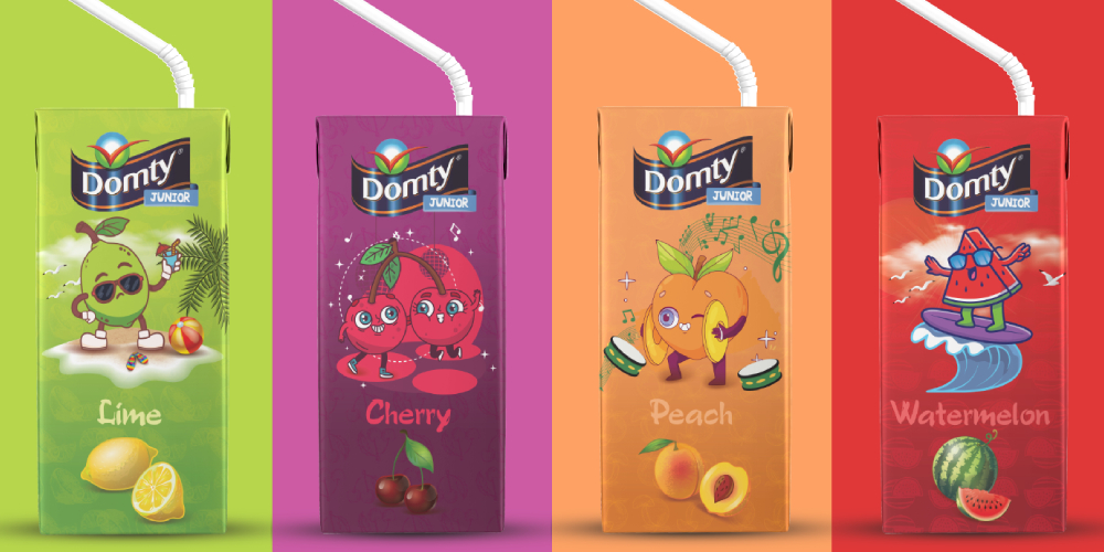 creative juice packaging design