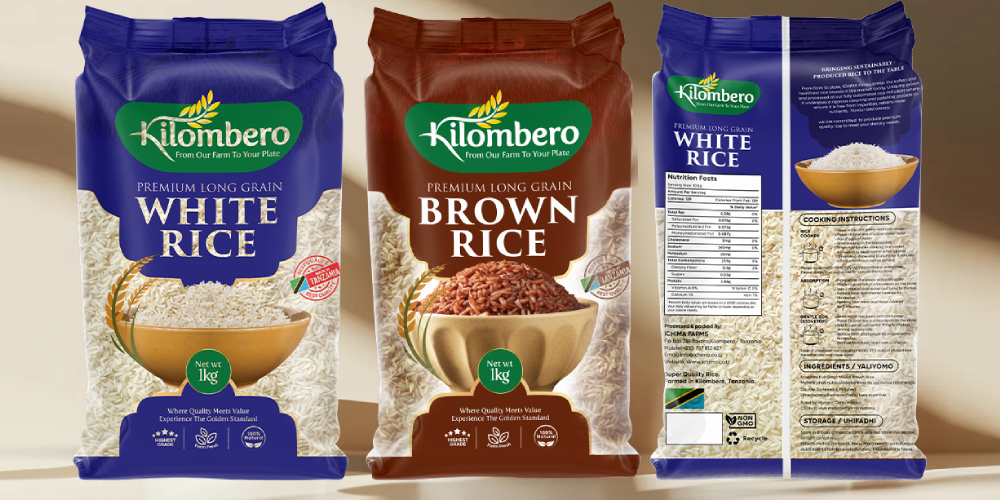 brown rice packaging