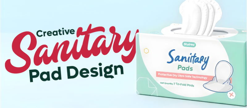 Creative Sanitary Pad Packaging Designs