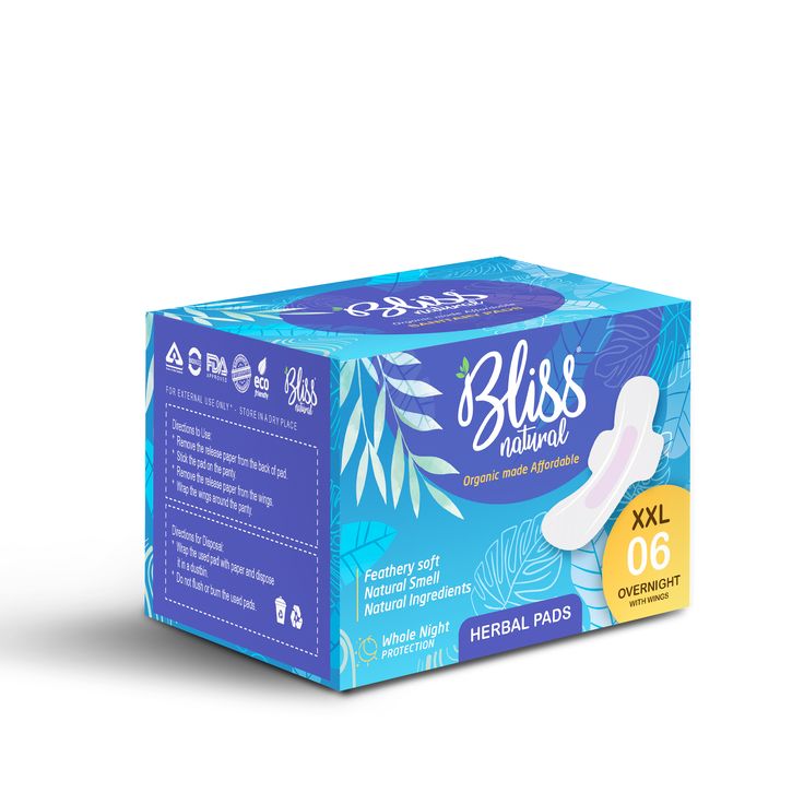 sanitary pad packaging design