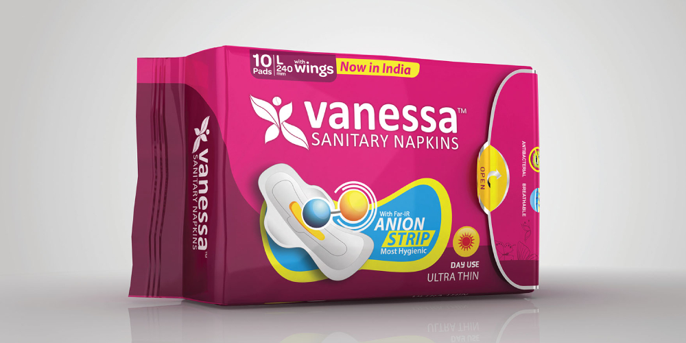 sanitary napkin packaging design