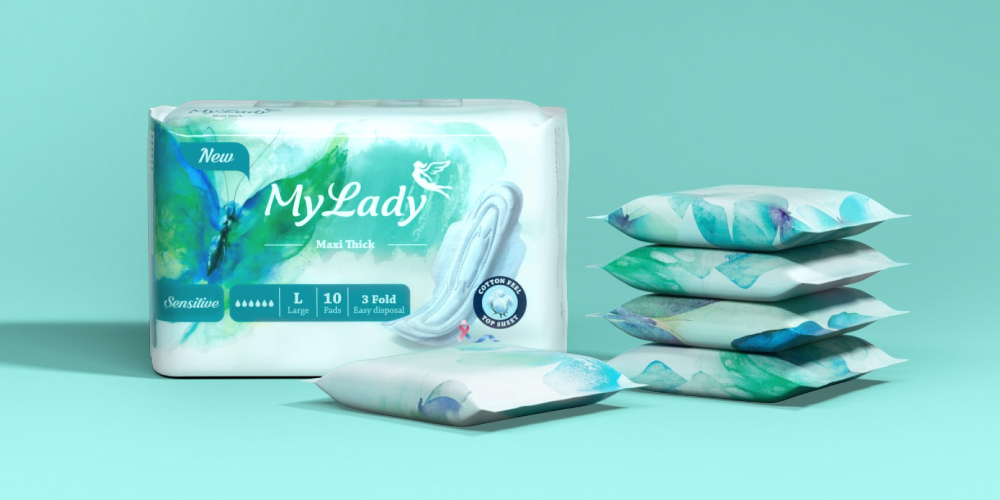 sanitary napkin packaging design