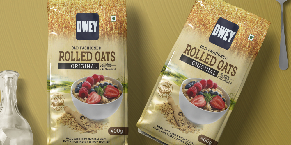 Oats packaging design