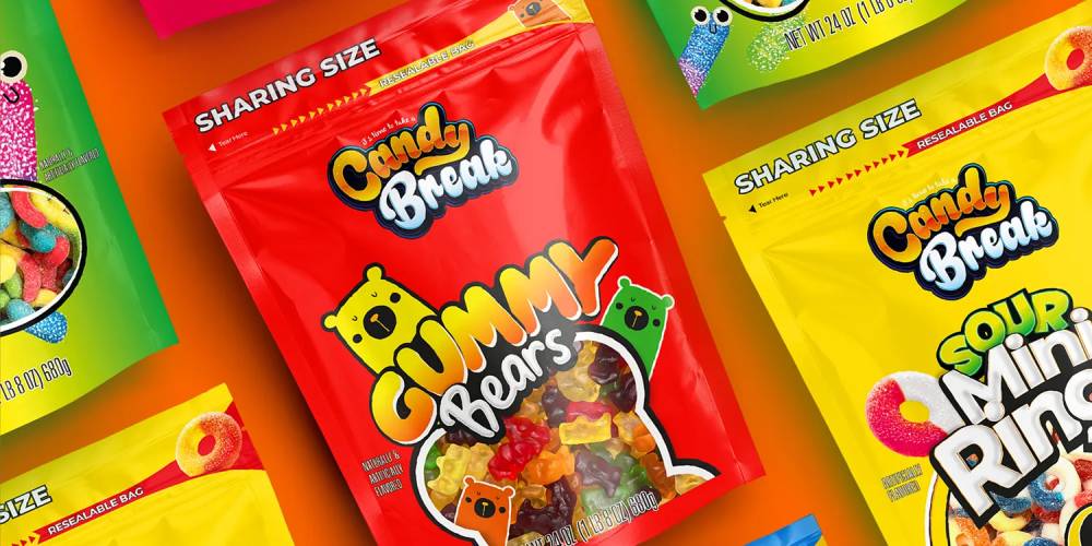 Candy packaging design