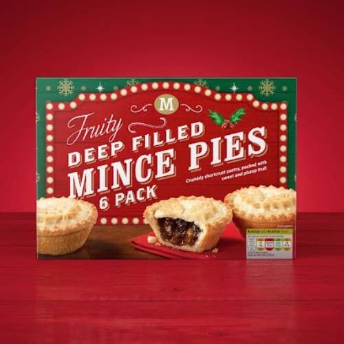 Deep filled mince pies